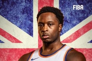 FIBA官方展示阿努诺比照片：英国史上最强球员？