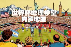 世界杯地理课堂：奇名之国克罗地亚，主场球衣源自象棋？