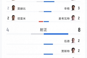 伊朗与新西兰2-2战平,全场数据:射门17次对14次,射正4次对8次,得分机会3次对2次